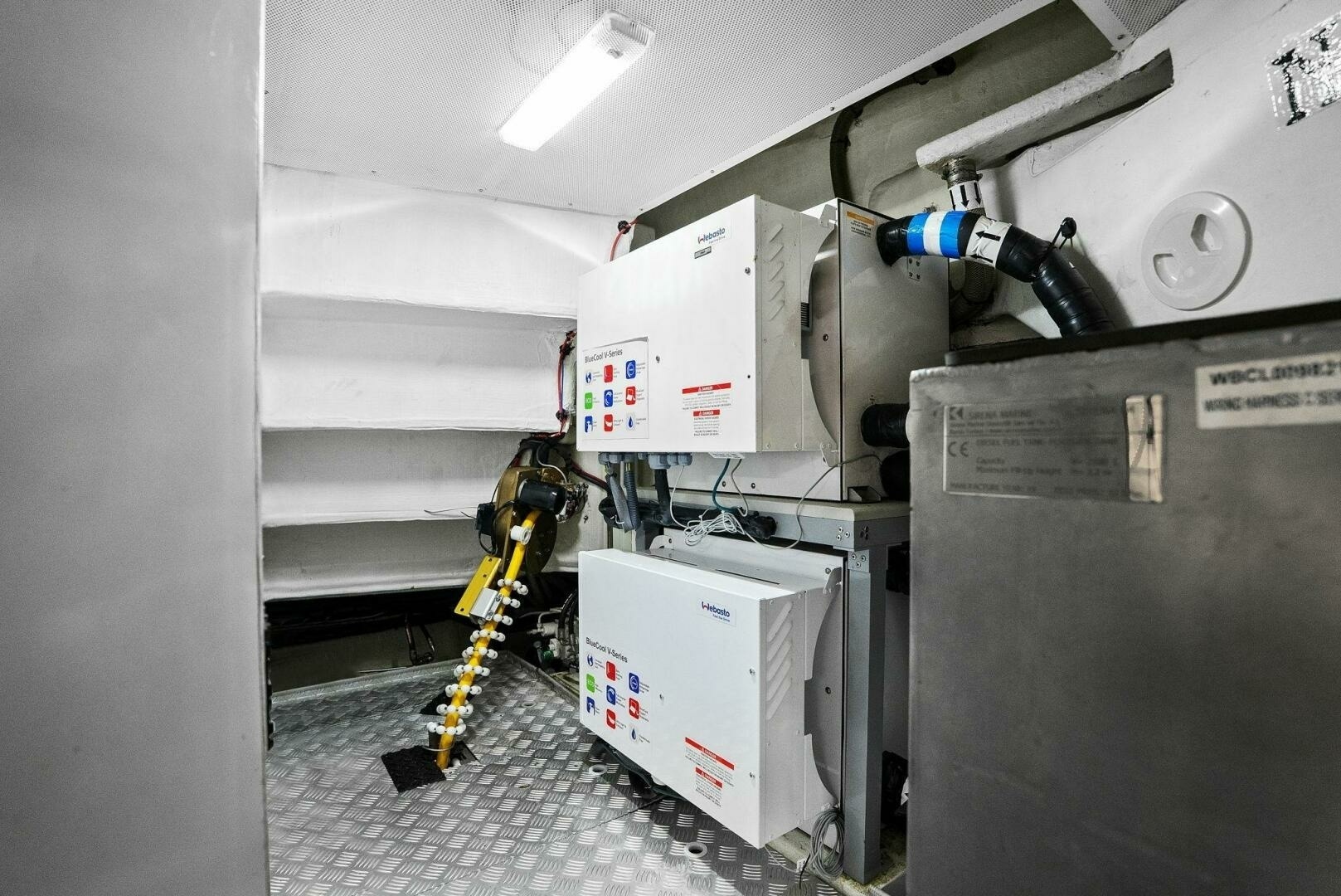Sirena-64-MY 2021-Destin-E Fort Myers-Florida-United States-2021 Sirena 64 DESTIN-E Engine Room-6800153 | Thumbnail