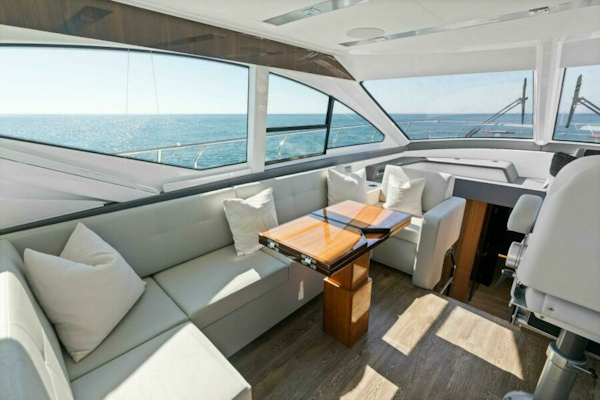 Cruisers Yachts-60 Cantius Fly 2023-Miss Tracy Lane Destin-Florida-United States-2023 Cruisers Yachts 60 Cantius Fly Dinette-6800172