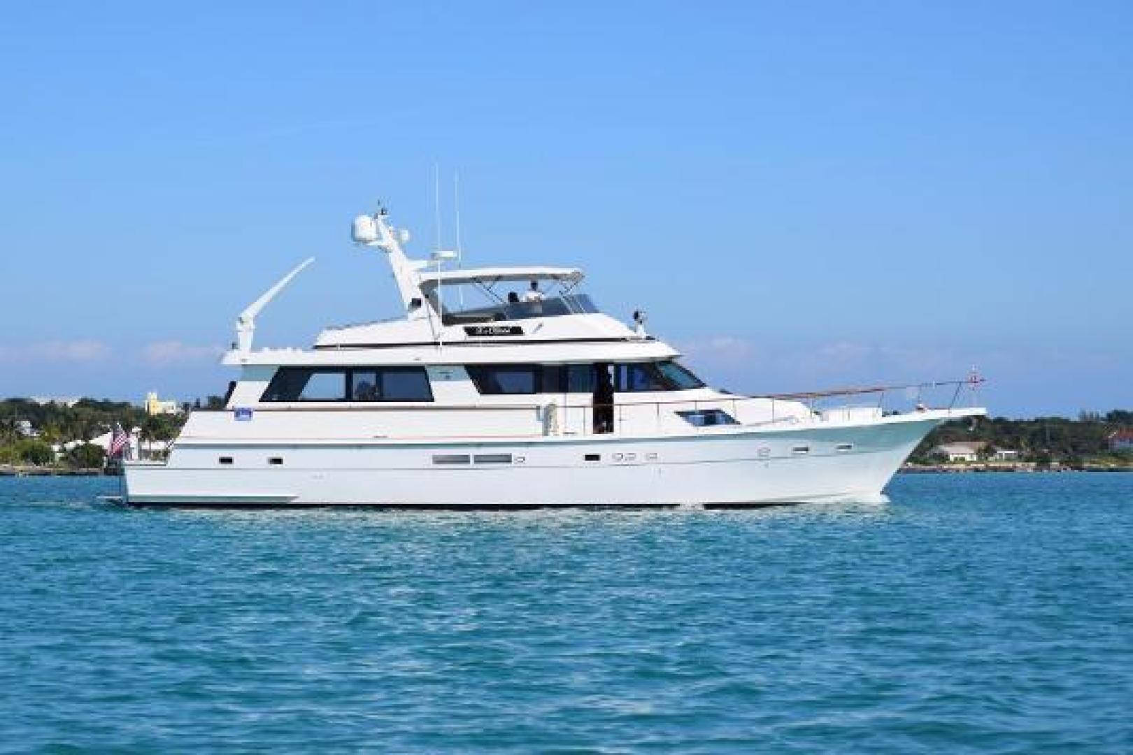 Used Hatteras 70' Cockpit Motor Yacht For Sale In Massachusetts