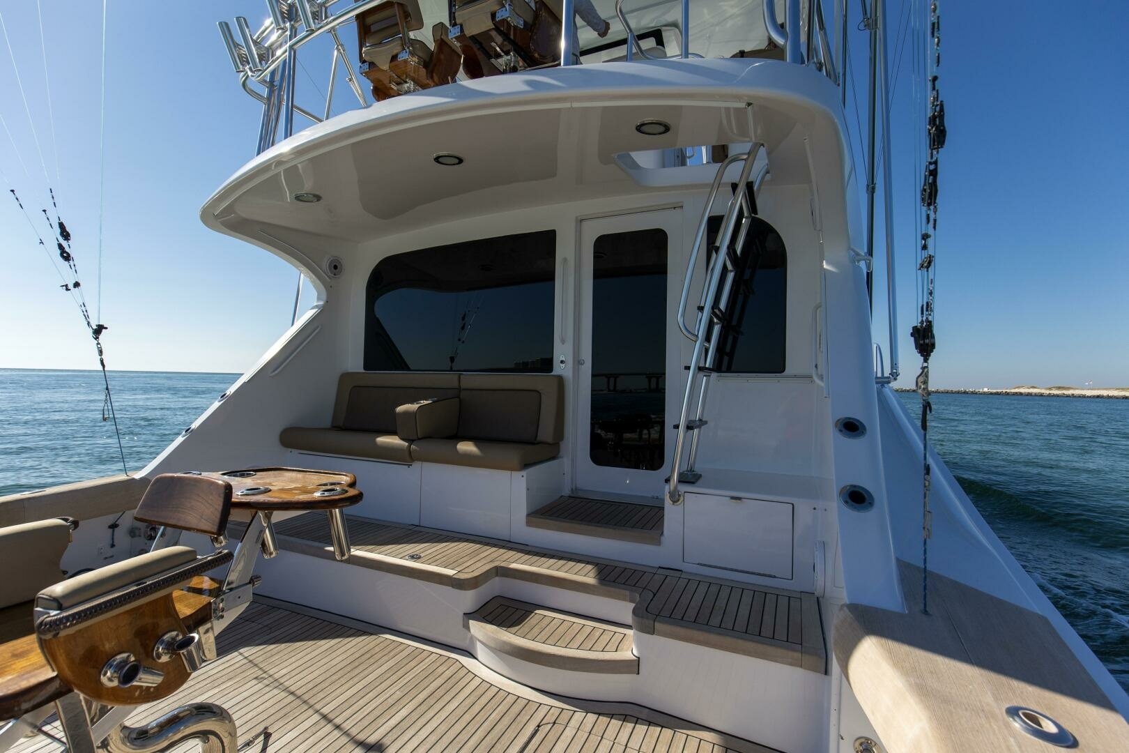 Hatteras-60 Convertible 2008-Blacksmith Orange Beach-Alabama-United States-2008 60 Hatteras Blacksmith Stern Deck (1)-6273379 | Thumbnail