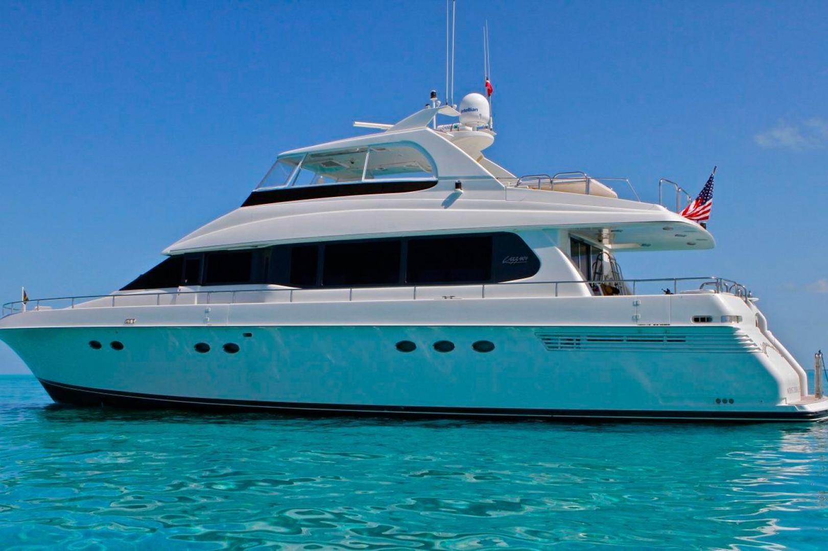 Used Lazzara Yachts 76' GRAND SALON For Sale In Florida
