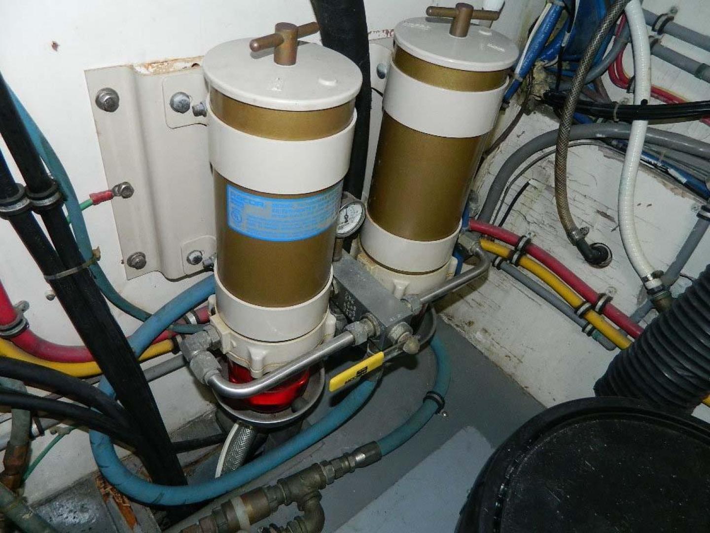 Hatteras-Motor Yacht 1989-Windfall Stuart-Florida-United States-Fuel Filters-910448 | Thumbnail
