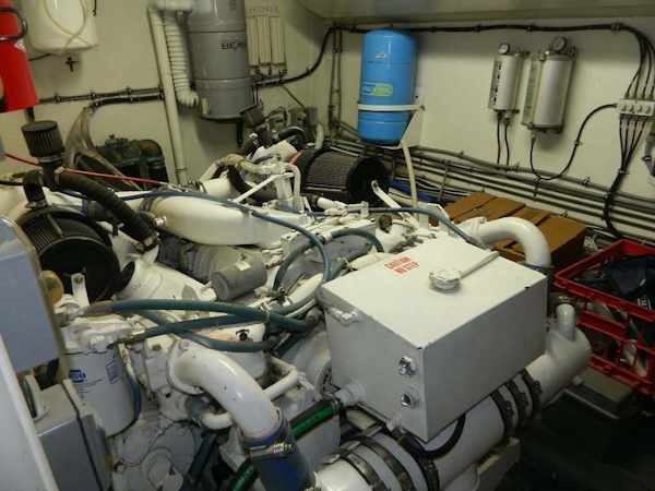 Hatteras-Motor Yacht 1989-Windfall Stuart-Florida-United States-Engine Room-910446