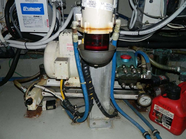 Hatteras-Motor Yacht 1989-Windfall Stuart-Florida-United States-Fuel Bowl-910461