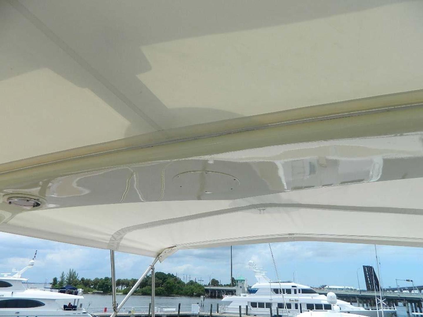 Hatteras-Motor Yacht 1989-Windfall Stuart-Florida-United States-Flybridge Bimini-910395 | Thumbnail