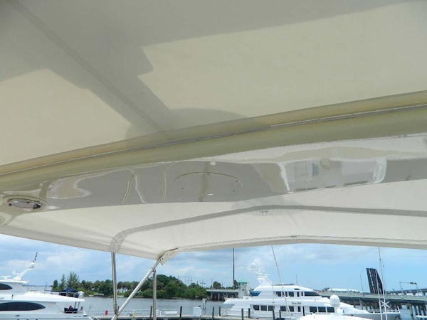 Hatteras-Motor Yacht 1989-Windfall Stuart-Florida-United States-Flybridge Bimini-910395