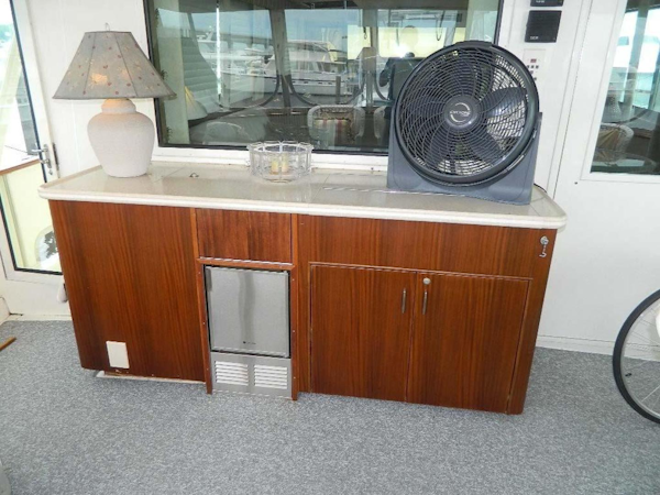 Hatteras-Motor Yacht 1989-Windfall Stuart-Florida-United States-Aft Deck Wetbar-910378
