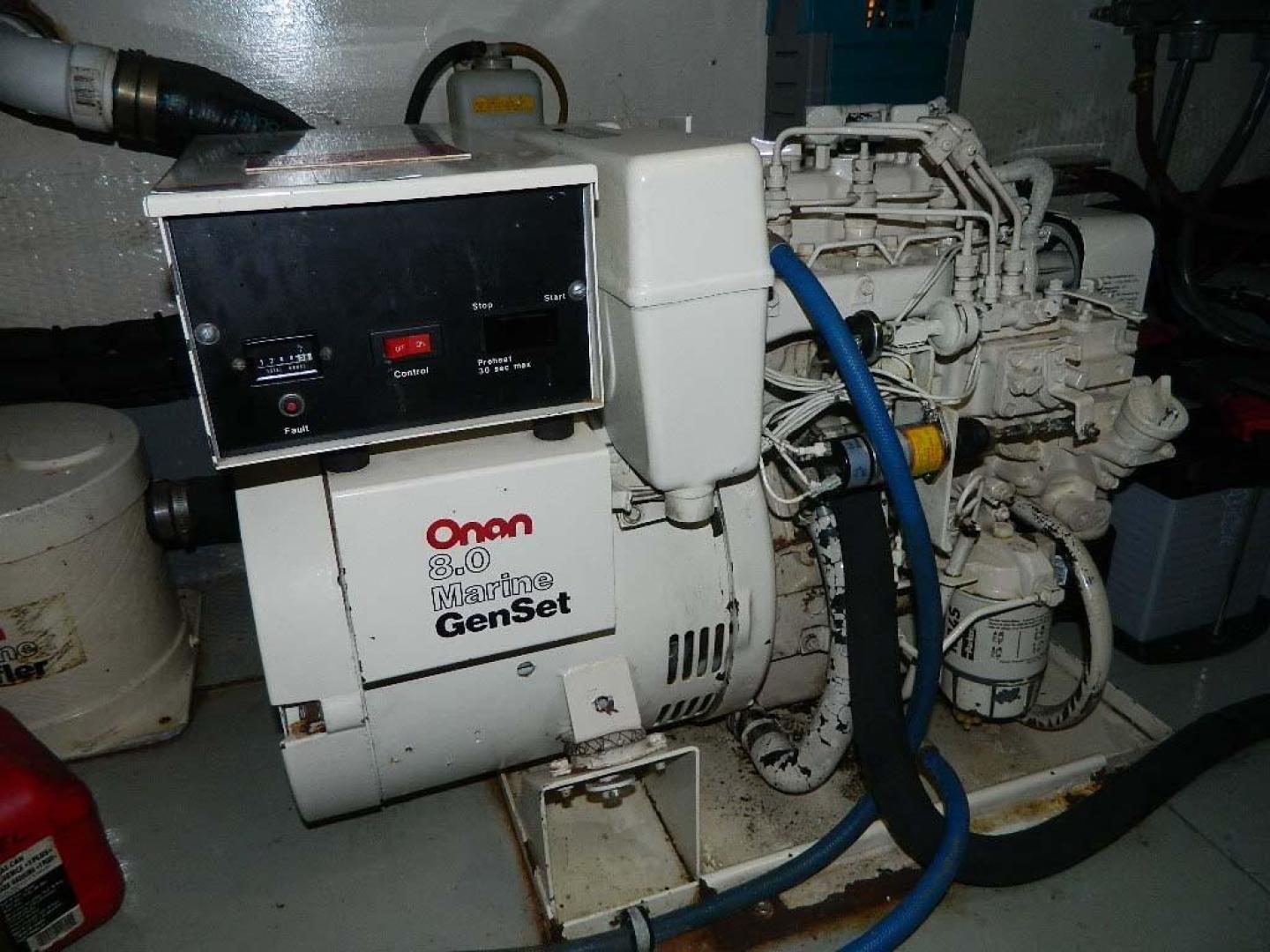 Hatteras-Motor Yacht 1989-Windfall Stuart-Florida-United States-Genset-910456 | Thumbnail