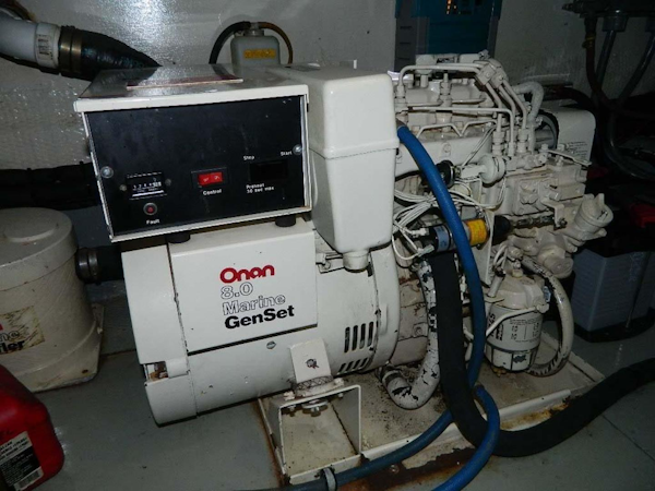 Hatteras-Motor Yacht 1989-Windfall Stuart-Florida-United States-Genset-910456