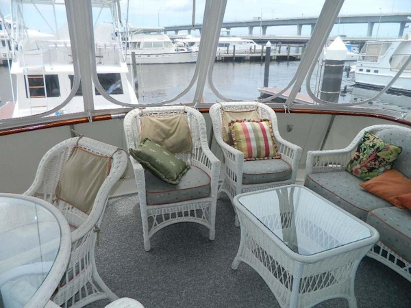 Hatteras-Motor Yacht 1989-Windfall Stuart-Florida-United States-Aft Deck-910372