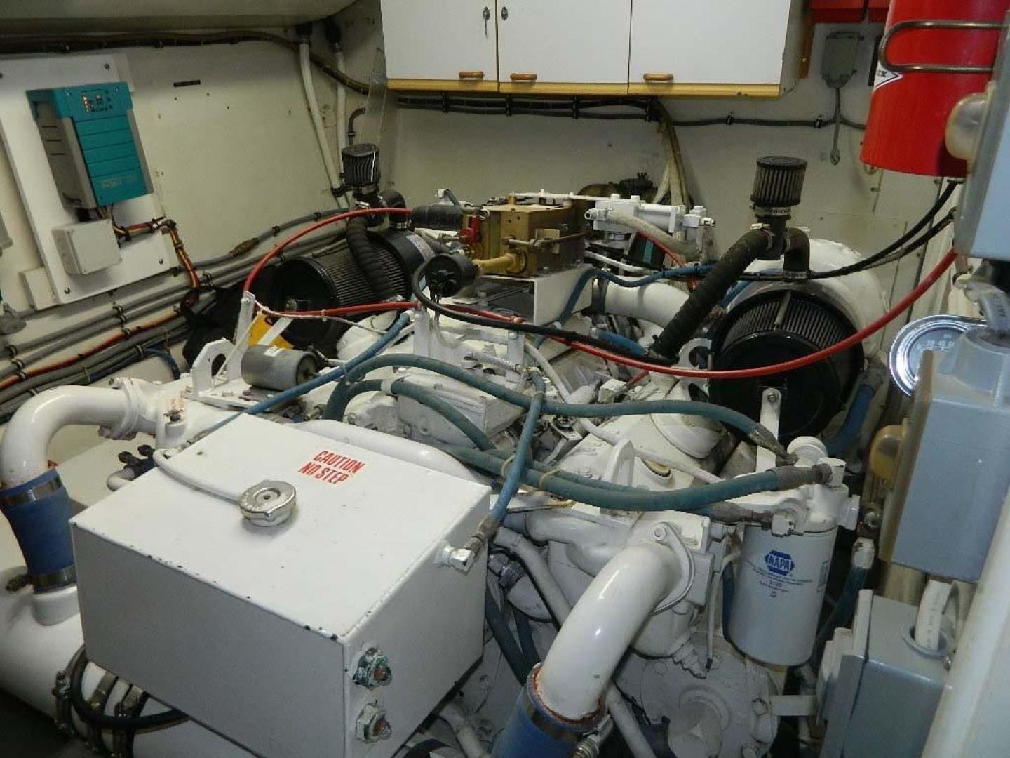 Hatteras-Motor Yacht 1989-Windfall Stuart-Florida-United States-Engine Room-910452 | Thumbnail