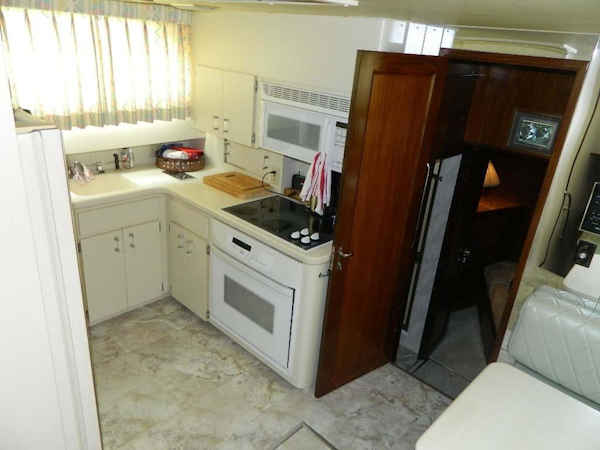 Hatteras-Motor Yacht 1989-Windfall Stuart-Florida-United States-Galley-910409