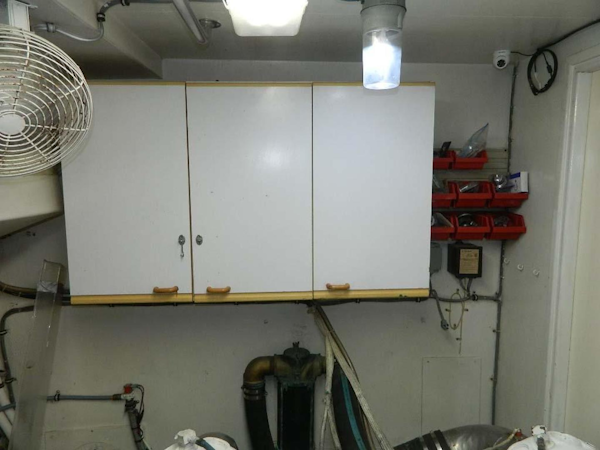 Hatteras-Motor Yacht 1989-Windfall Stuart-Florida-United States-Engine Room-910449