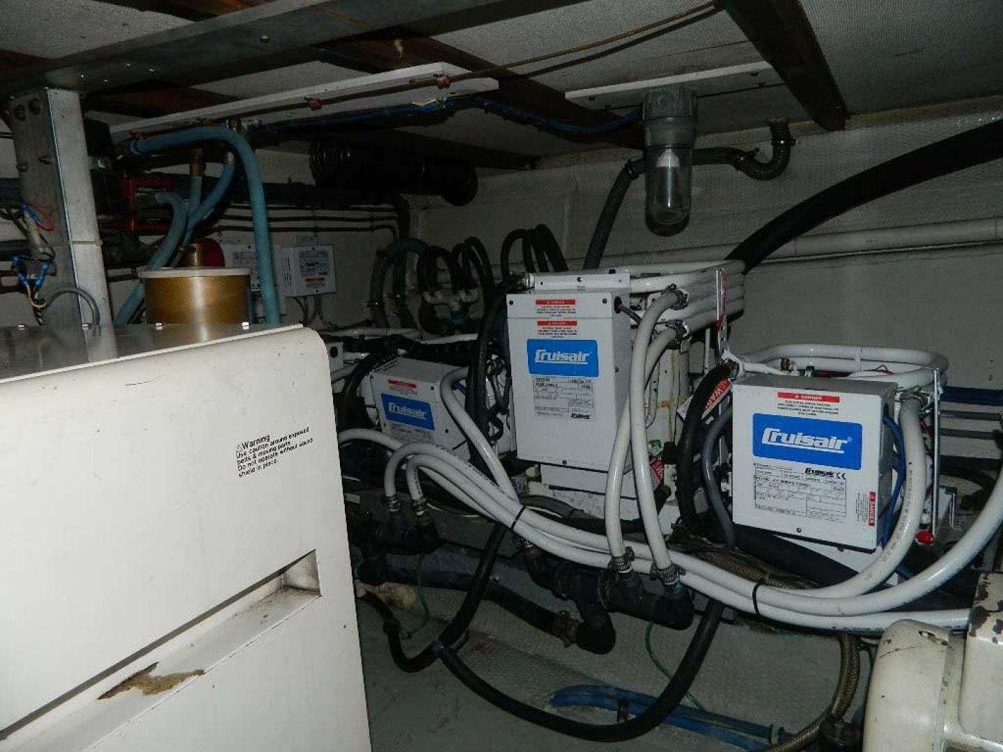 Hatteras-Motor Yacht 1989-Windfall Stuart-Florida-United States-Air Conditioning-910463 | Thumbnail