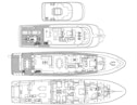 Christensen-Tri-Deck MY 1995-CHERISH II Fort Lauderdale-Florida-United States-Layout-892213 | Thumbnail