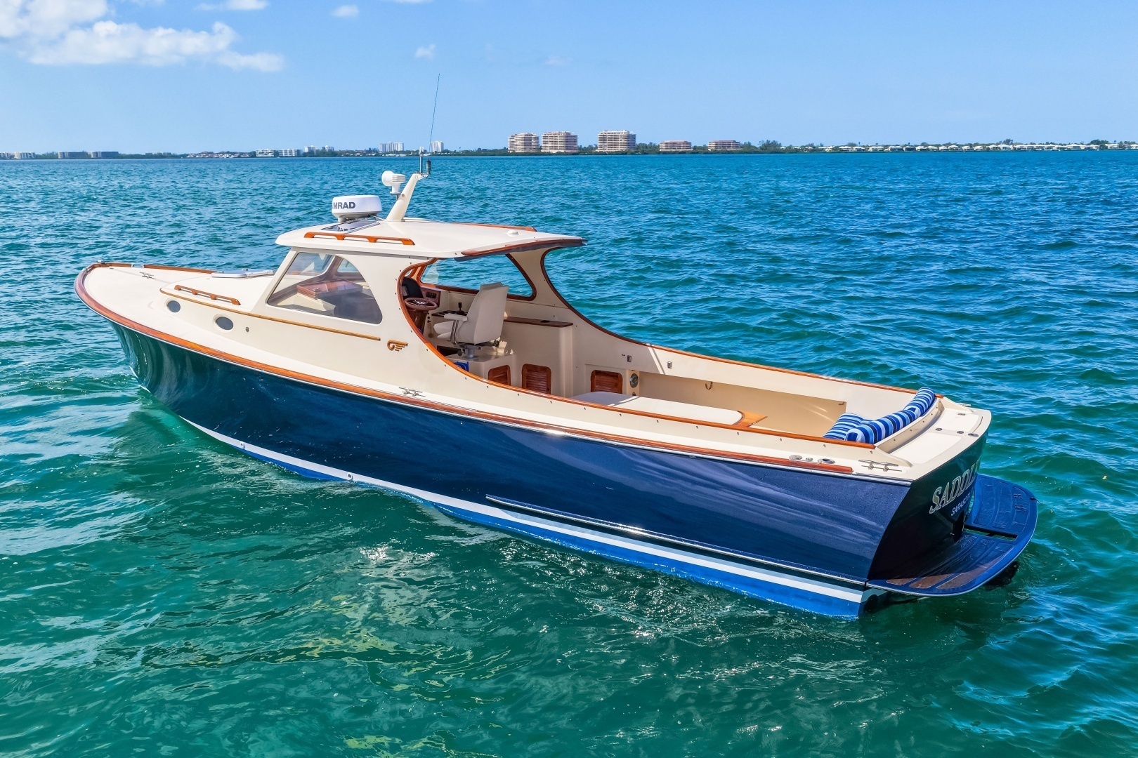 Hinckley-Picnic Boat 36 1998-Saddle Up Sarasota-Florida-United States-1998 36 Hinckley Picnic Boat Port-6310496 | Thumbnail