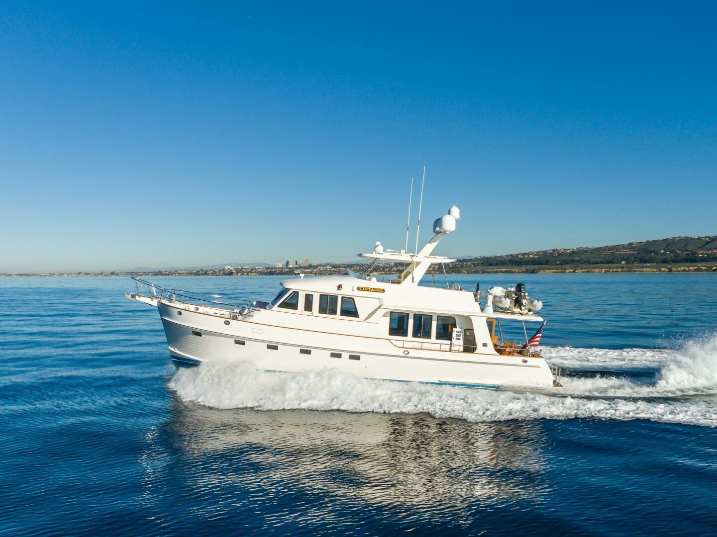Grand Banks-59 Aleutian RP 2008-TINTAGEL Long Beach-California-United States-2008 Grand Banks 59 Aleutian RP TINTAGEL: Port Side View Underway-6921090 | Thumbnail
