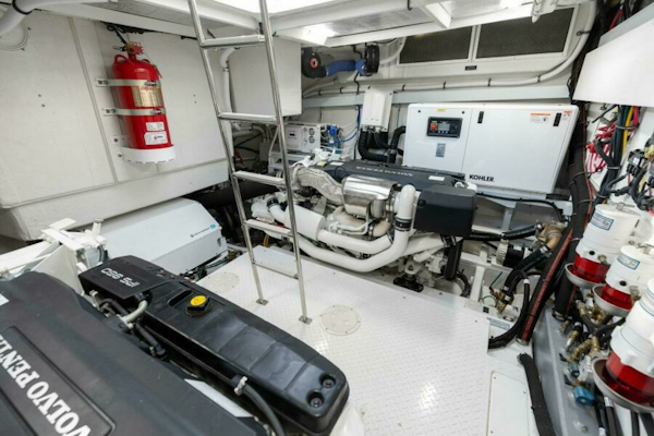 Cruisers Yachts-60 Cantius Fly 2023-Miss Tracy Lane Destin-Florida-United States-2023 Cruisers Yachts 60 Cantius Fly Engine Room-6800207