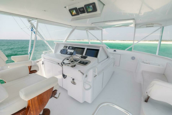 Hatteras-60 Convertible 2008-Fallline Panama City Beach-Florida-United States-2008 Hatteras 60 Convertible  Helm 4-6279750