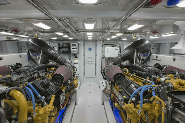 Nordlund-115 Expedition Yachtfisher 2019-CAZADOR Tacoma-Washington-United States-2019 115 Nordlund Expedition Yachtfisher Cazador  Engine Room-6270014