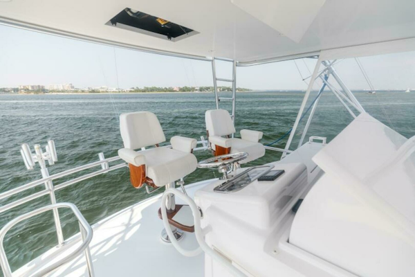 Hatteras-60 Convertible 2008-Fallline Panama City Beach-Florida-United States-2008 Hatteras 60 Convertible  Helm Seating-6279731
