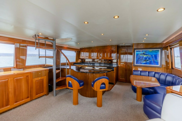 Viking-74 Enclosed Bridge 2006-KICKBACK Seattle-Washington-United States-2006 Viking 74 Convertible  KICKBACK-6169677