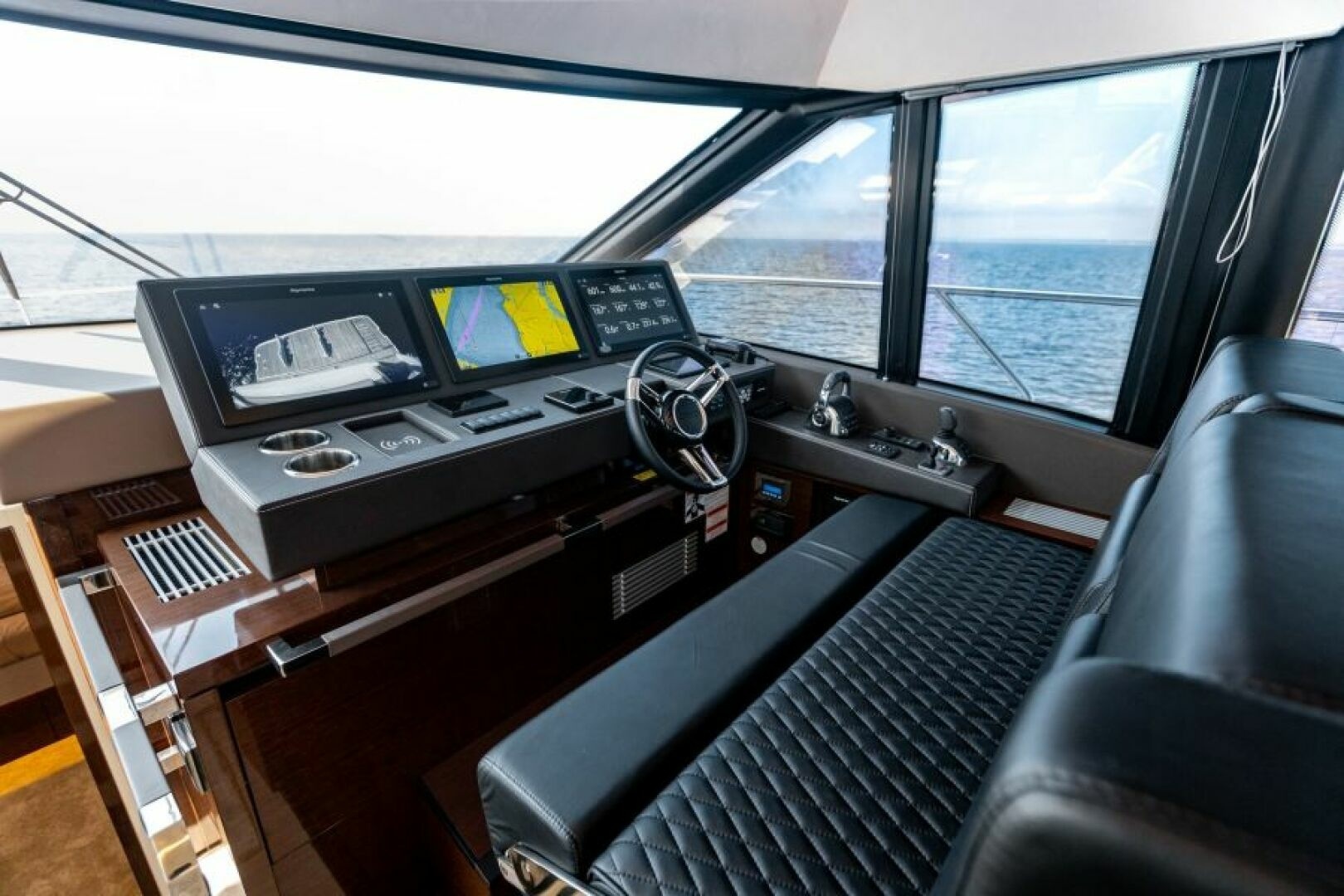 Prestige-630 Flybridge 2020-Truly Blessed Destin (Baytown Marina)-Florida-United States-2020 Prestige 630 FB  Helm 1-6274099 | Thumbnail