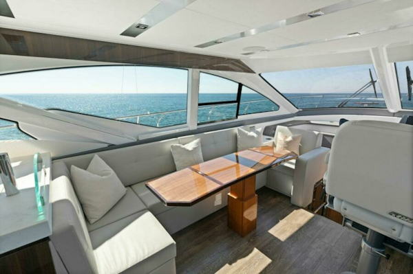 Cruisers Yachts-60 Cantius Fly 2023-Miss Tracy Lane Destin-Florida-United States-2023 Cruisers Yachts 60 Cantius Fly Dinette-6800173