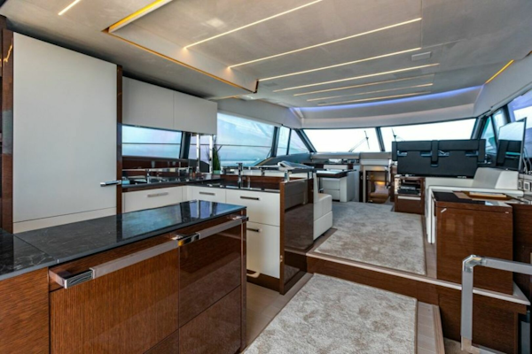 Prestige-630 Flybridge 2020-Truly Blessed Destin (Baytown Marina)-Florida-United States-2020 Prestige 630 FB  Galley 2-6274071
