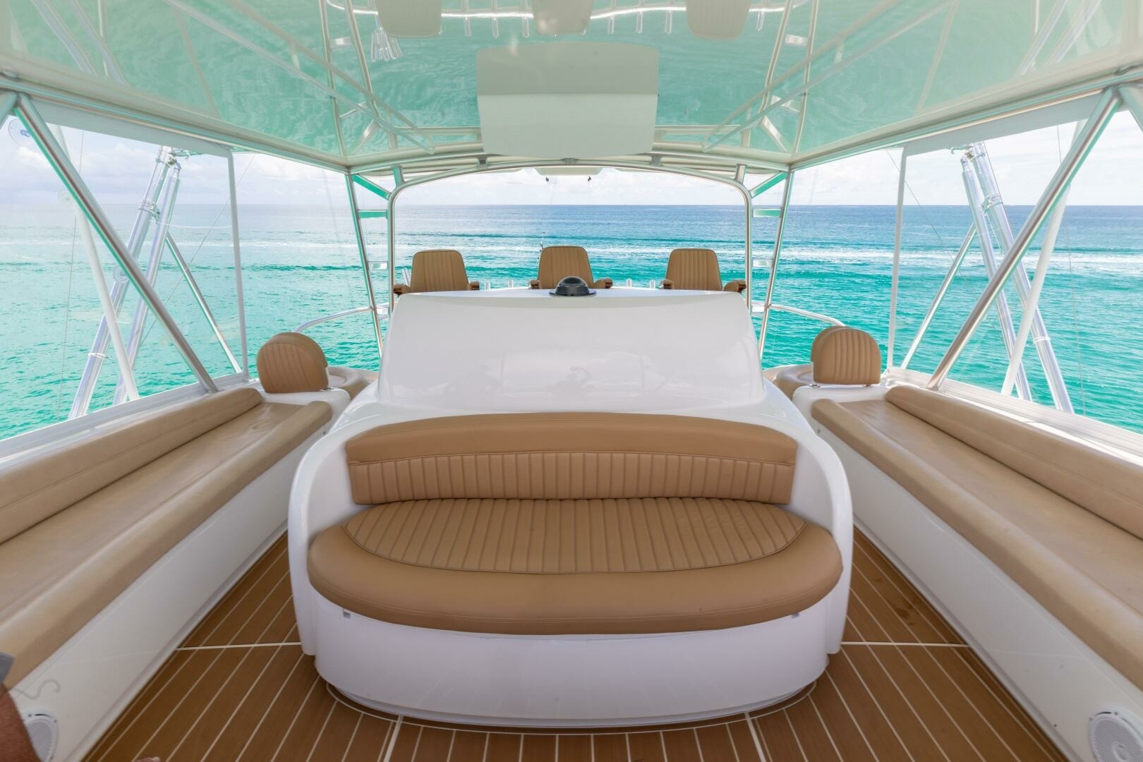 Viking-70 Convertible 2015-Smooth Ride Panama City Beach-Florida-United States-2015 Viking 70 Convertible  Helm Guest Seating 3-6118970 | Thumbnail