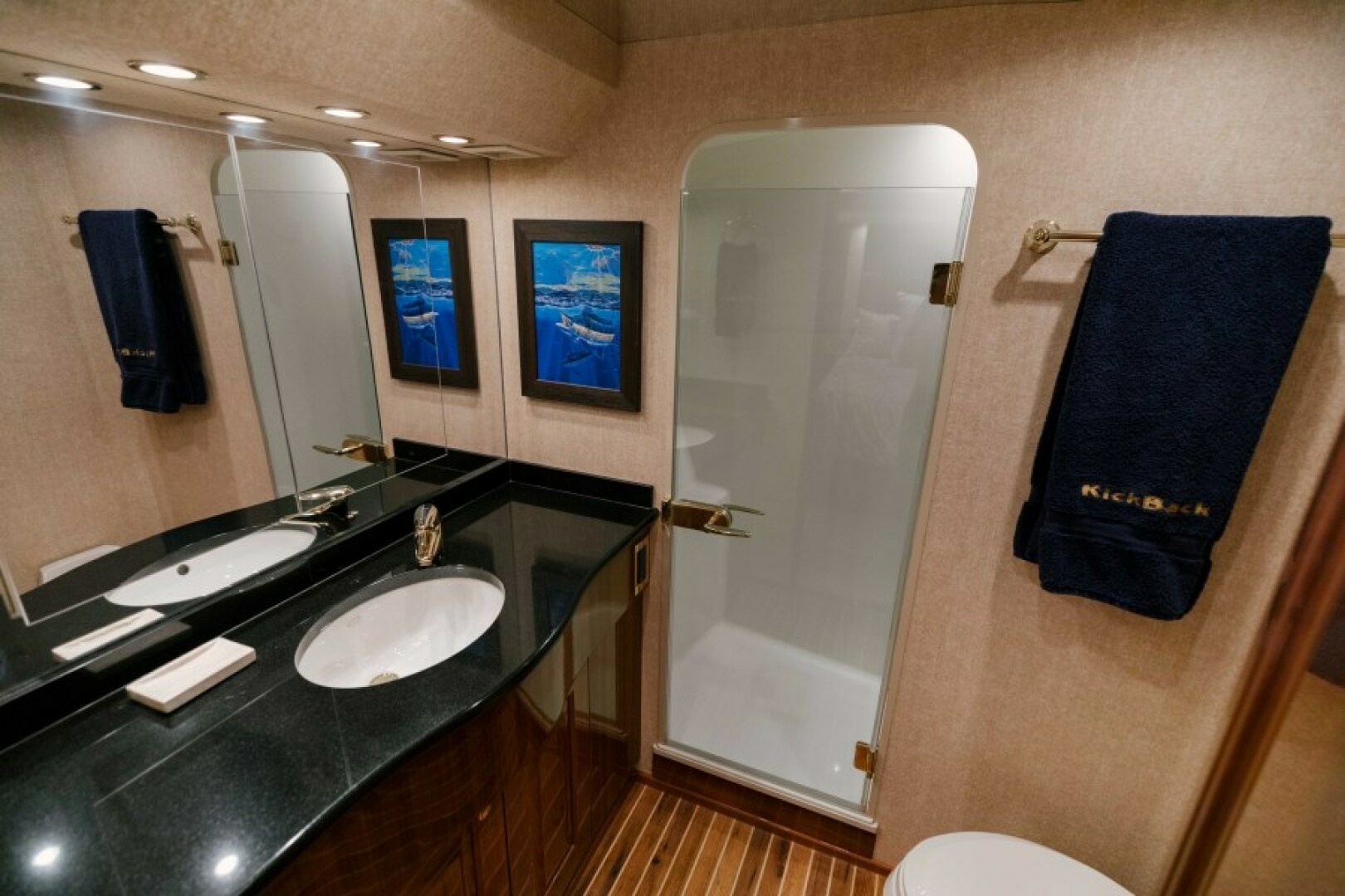 Viking-74 Enclosed Bridge 2006-KICKBACK Seattle-Washington-United States-2006 Viking 74 Convertible  KICKBACK-6169656 | Thumbnail