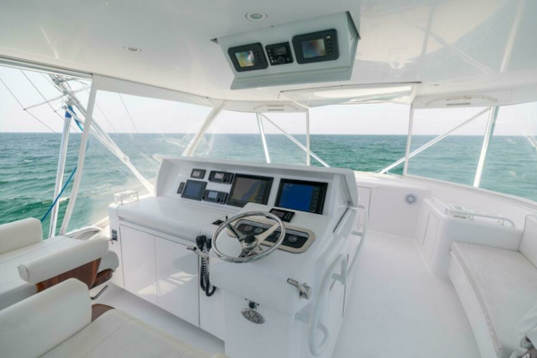 Hatteras-60 Convertible 2008-Fallline Panama City Beach-Florida-United States-2008 Hatteras 60 Convertible  Helm 2-6279748