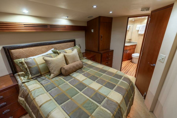 Hatteras-60 Convertible 2008-Fallline Panama City Beach-Florida-United States-2008 Hatteras 60 Convertible  Master Stateroom-6279738