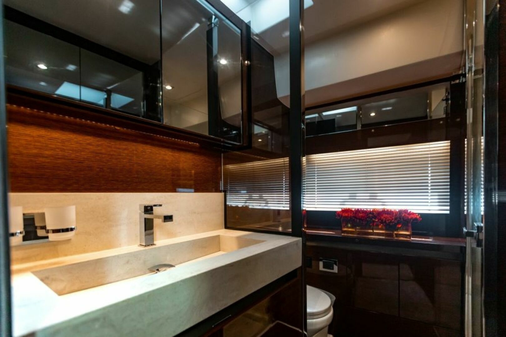 Prestige-630 Flybridge 2020-Truly Blessed Destin (Baytown Marina)-Florida-United States-2020 Prestige 630 FB  Master Head 1-6274083 | Thumbnail