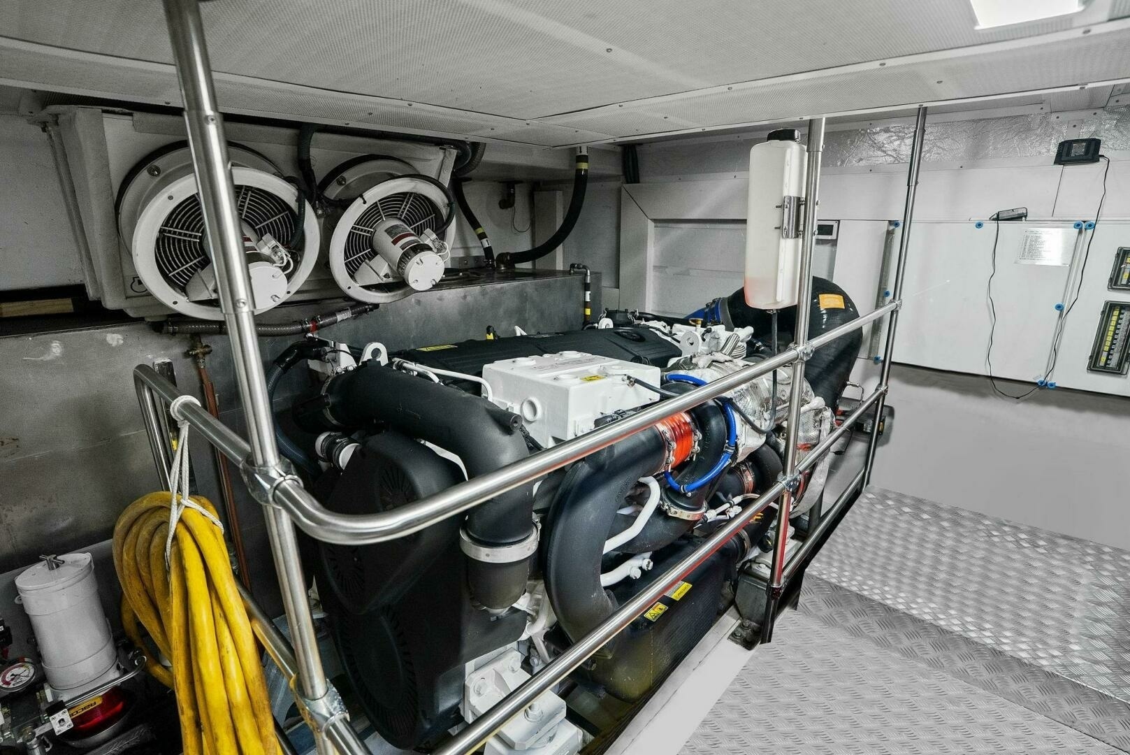 Sirena-64-MY 2021-Destin-E Fort Myers-Florida-United States-2021 Sirena 64 DESTIN-E Engine Room-6800150 | Thumbnail