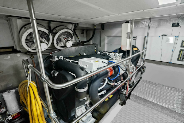 Sirena-64-MY 2021-Destin-E Fort Myers-Florida-United States-2021 Sirena 64 DESTIN-E Engine Room-6800150
