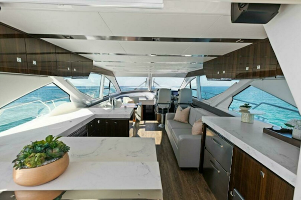 Cruisers Yachts-60 Cantius Fly 2023-Miss Tracy Lane Destin-Florida-United States-2023 Cruisers Yachts 60 Cantius Fly Galley-6800171