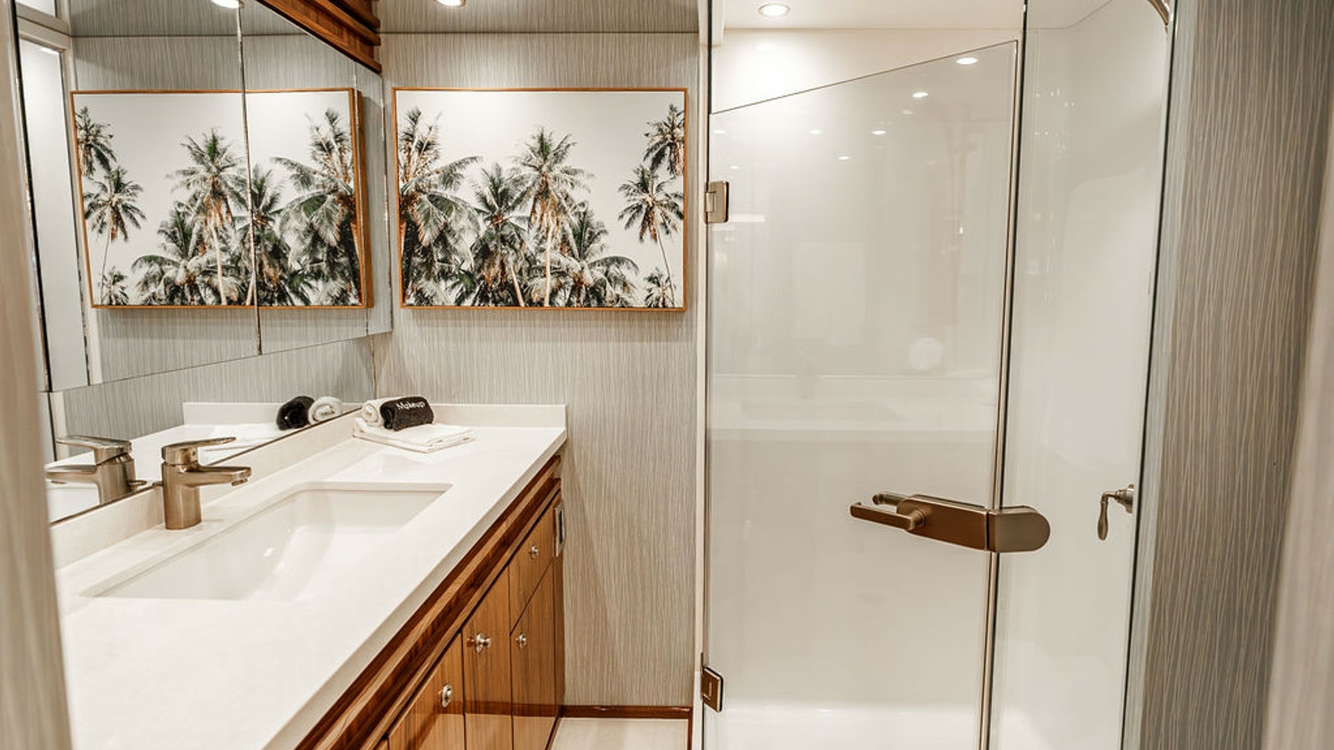 Viking-80 Skybridge 2019-PARTY OF FIVE San Diego-California-United States-2019 Viking 80 Skybridge PARTY OF FIVE  Spa-Inspired Master Ensuite with Timeless Elegance-6802018 | Thumbnail