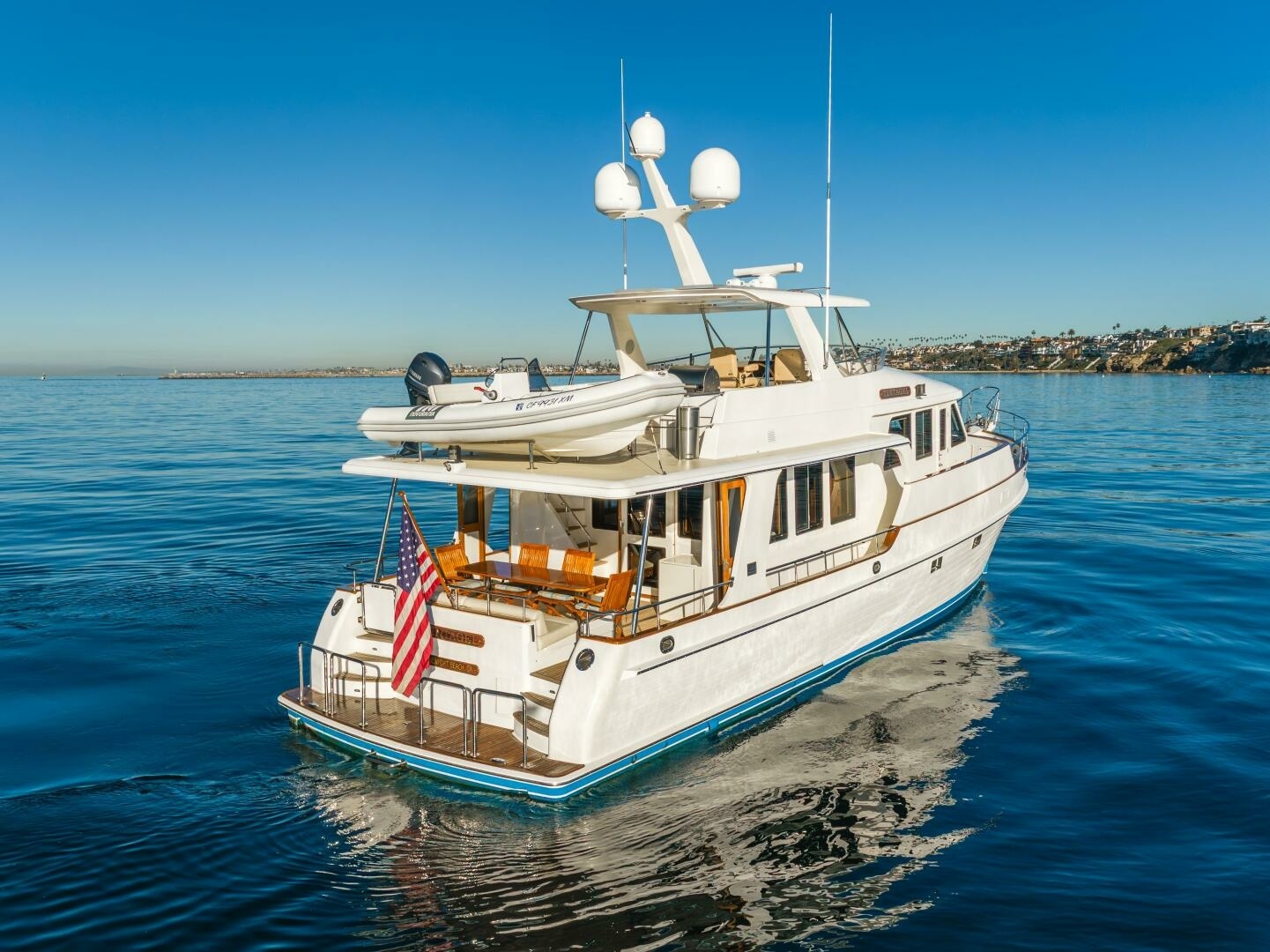 Grand Banks-59 Aleutian RP 2008-TINTAGEL Long Beach-California-United States-2008 Grand Banks 59 Aleutian RP TINTAGEL: Aft Deck and Flybridge View-6921149 | Thumbnail