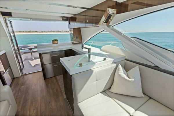 Cruisers Yachts-60 Cantius Fly 2023-Miss Tracy Lane Destin-Florida-United States-2023 Cruisers Yachts 60 Cantius Fly Galley-6800168