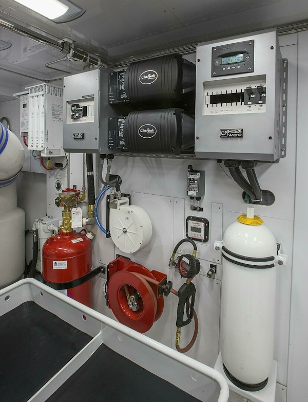 Nordlund-115 Expedition Yachtfisher 2019-CAZADOR Tacoma-Washington-United States-2019 115 Nordlund Expedition Yachtfisher Cazador  Engine Room-6270016