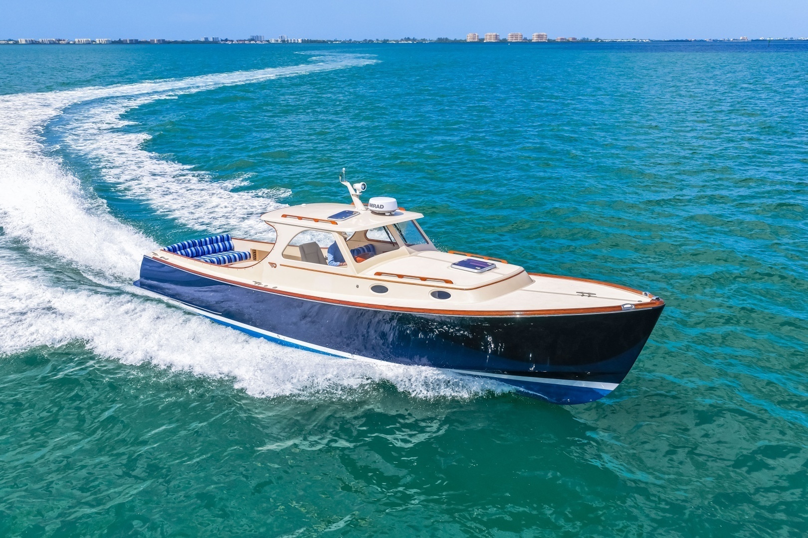 Hinckley-Picnic Boat 36 1998-Saddle Up Sarasota-Florida-United States-1998 36 Hinckley Picnic Boat Running Shot-6310520 | Thumbnail