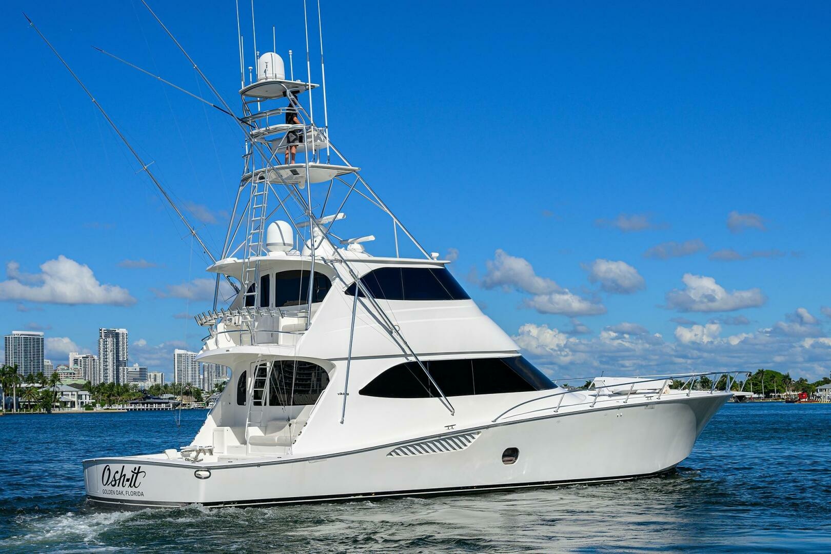 Used Viking 76' 76 Enclosed Bridge For Sale In Florida | OSH-IT