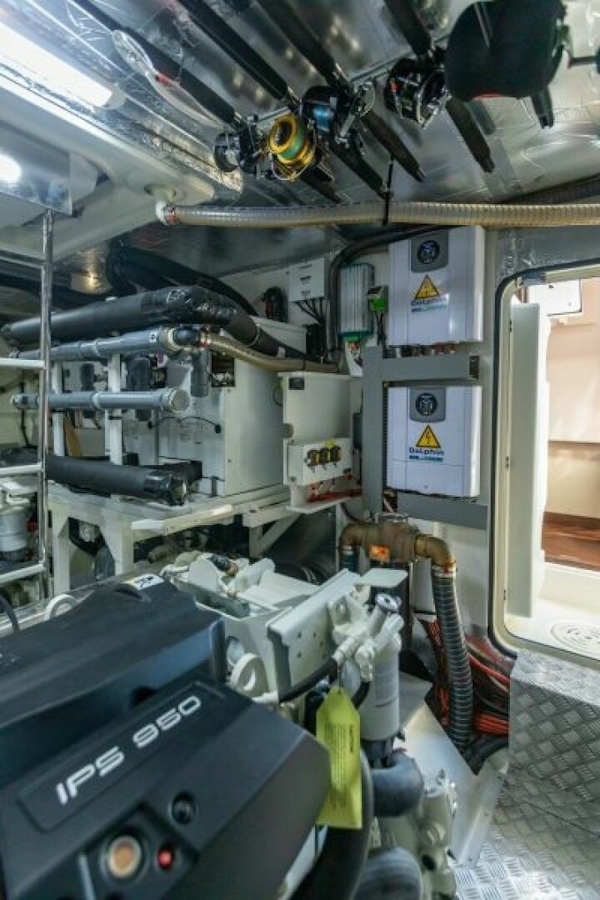 Prestige-630 Flybridge 2020-Truly Blessed Destin (Baytown Marina)-Florida-United States-2020 Prestige 630 FB  Engine Room 3-6274114