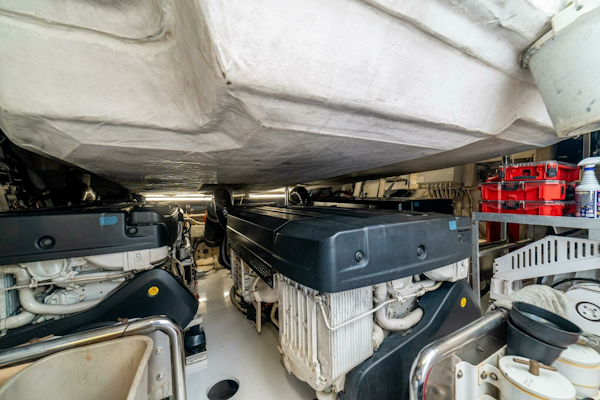 Azimut-77S 2017-Carpe Diem Genoa-Italy-2017 Azimut 77 Carpe Diem  Engine Room-6798490
