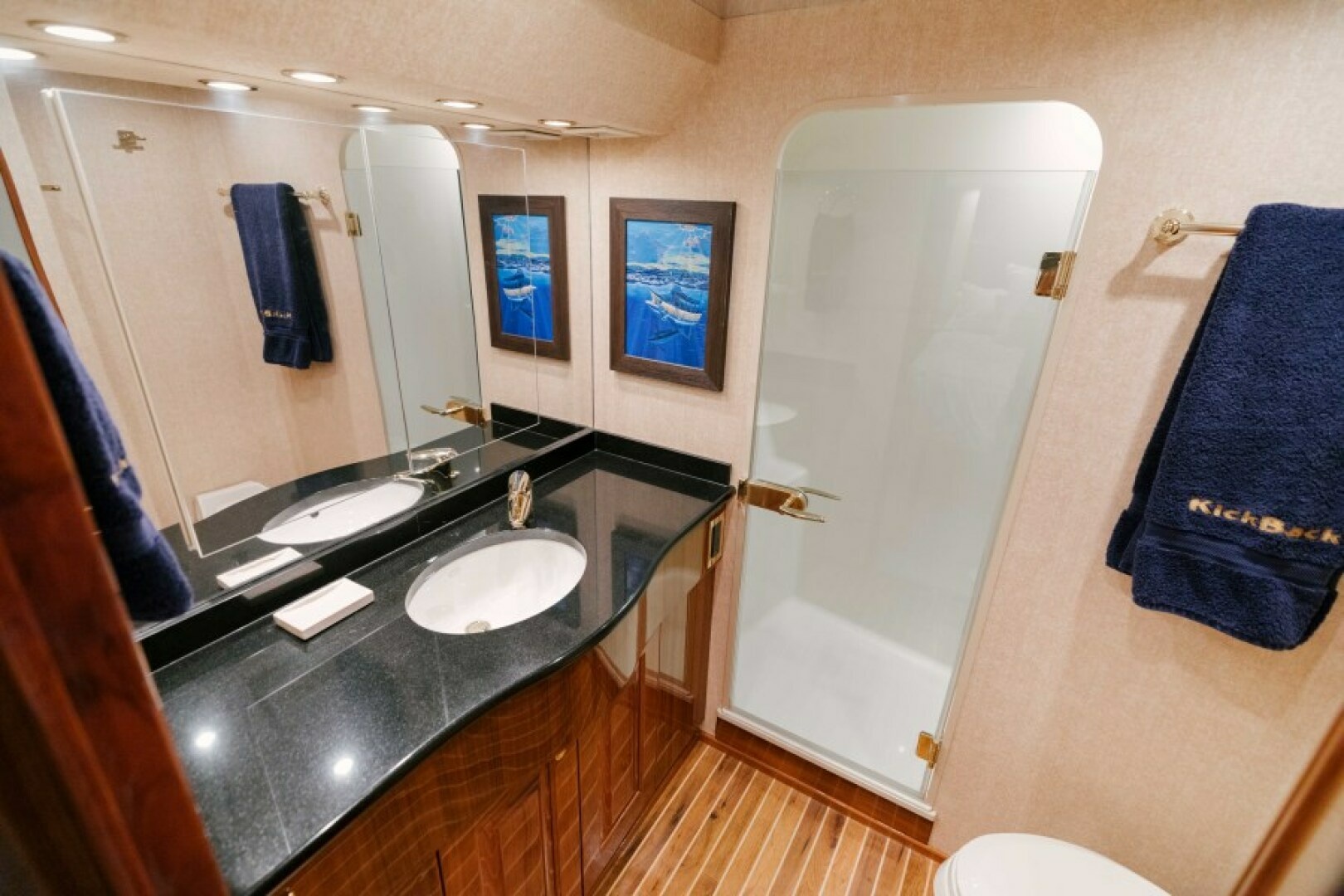 Viking-74 Enclosed Bridge 2006-KICKBACK Seattle-Washington-United States-2006 Viking 74 Convertible  KICKBACK-6169658 | Thumbnail